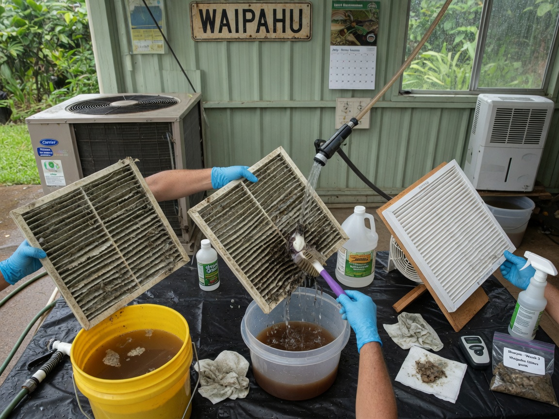 Step-By-Step Filter Cleaning For Hawaii's Constant Moisture